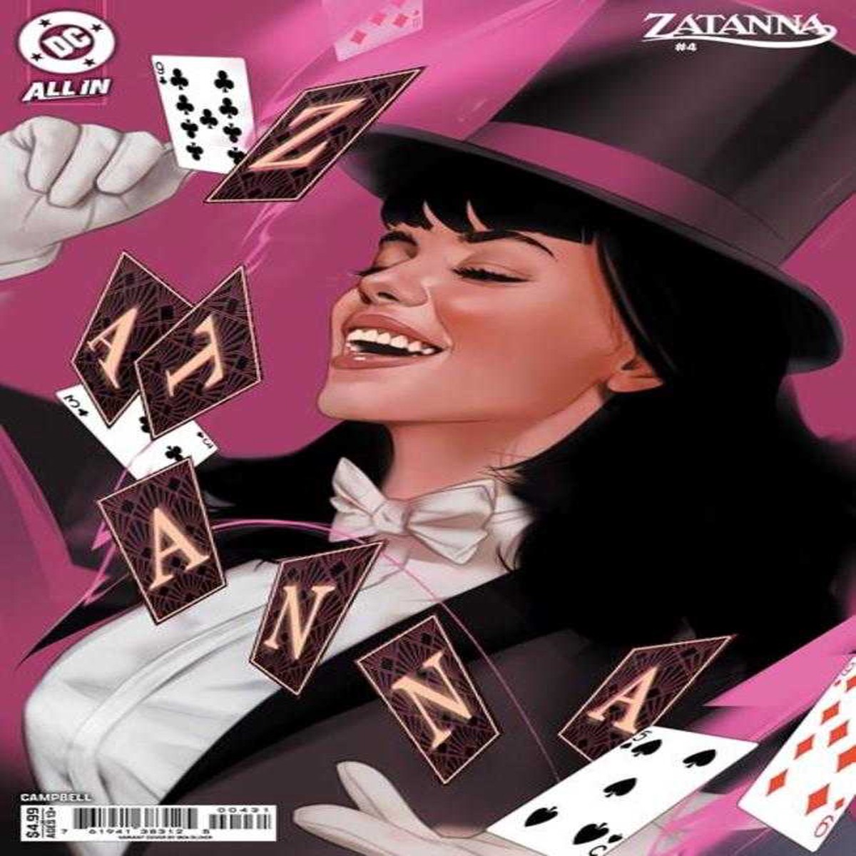 Zatanna #4 (Of 6) Cover B Ben Oliver Card Stock Variant