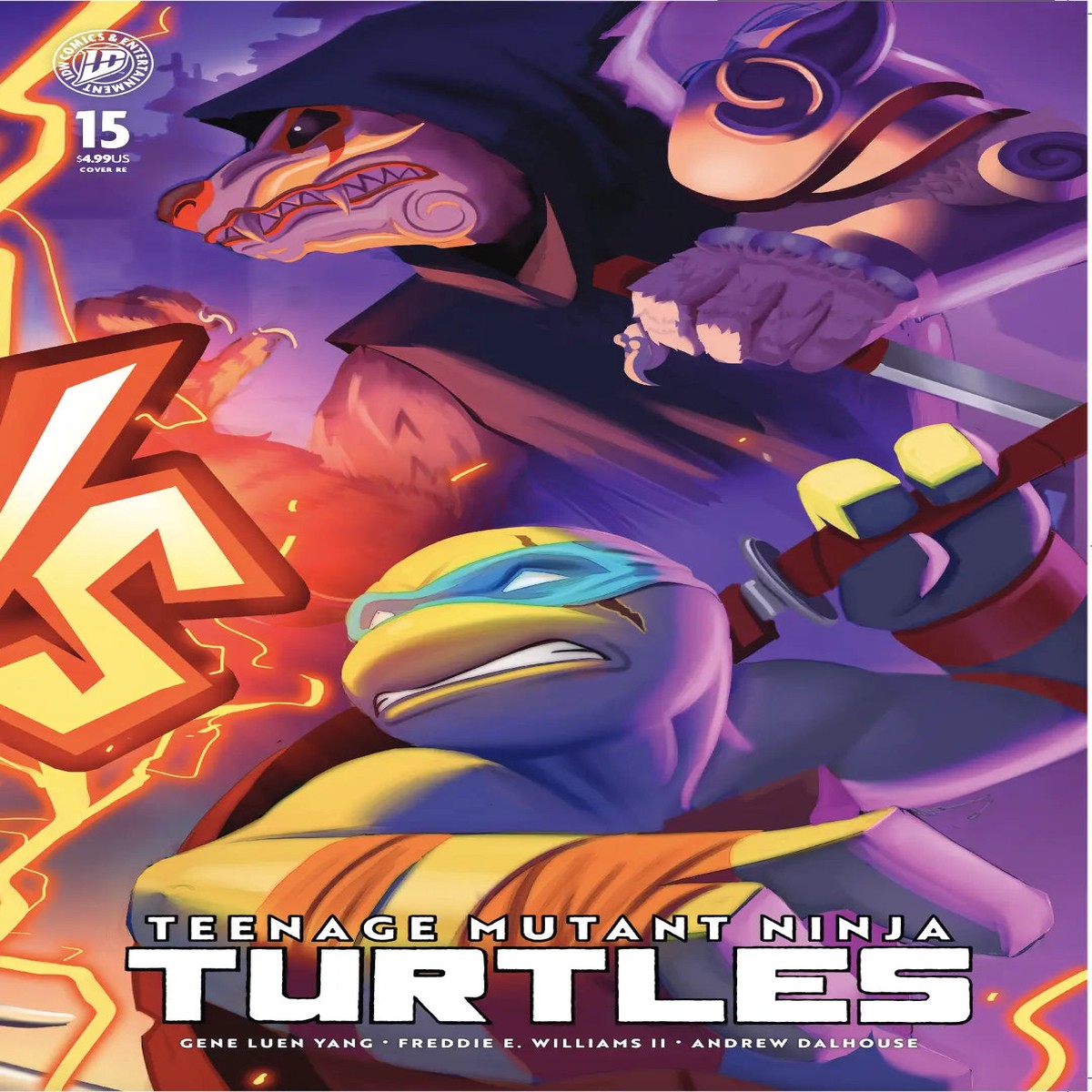 Teenage Mutant Ninja Turtles #15 - ECC Santiago Venegas Exclusive (Right Side Wrap-Around) (2/11/26)