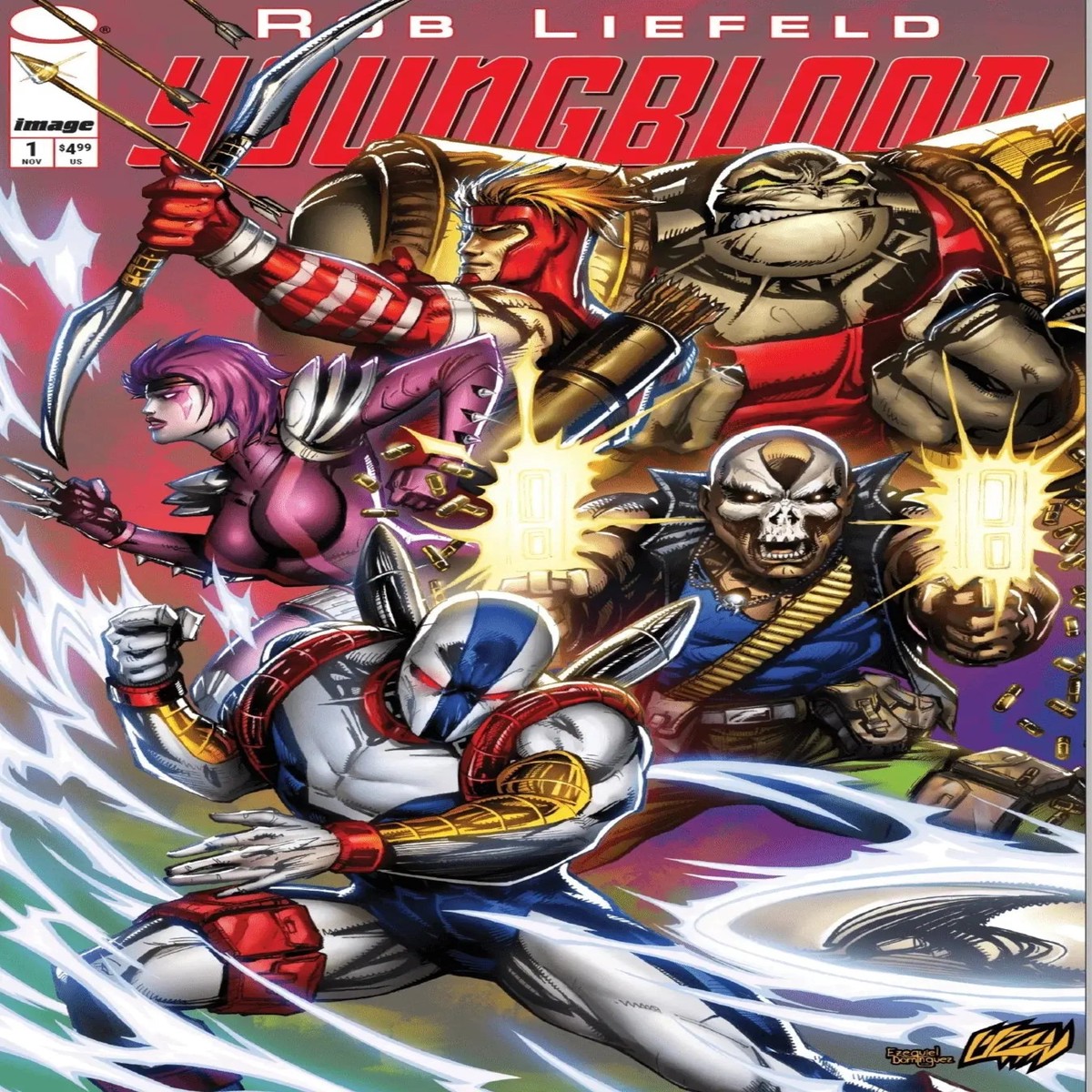 Youngblood (2025) #1 – ECC Franck Uzan Exclusive (11/12/2025)