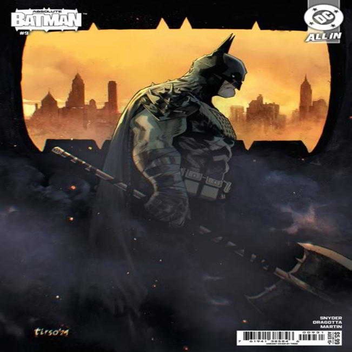 Absolute Batman #9 Cover C Tirso Cons Card Stock Variant
