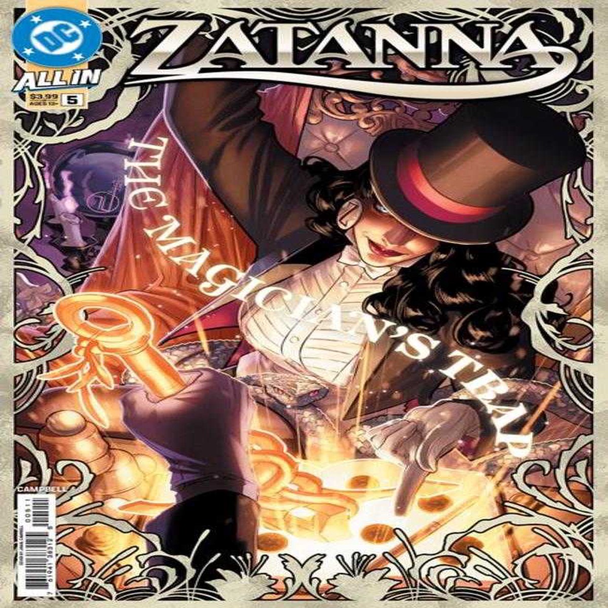 Zatanna #5 (Of 6) Cover A Jamal Campbell