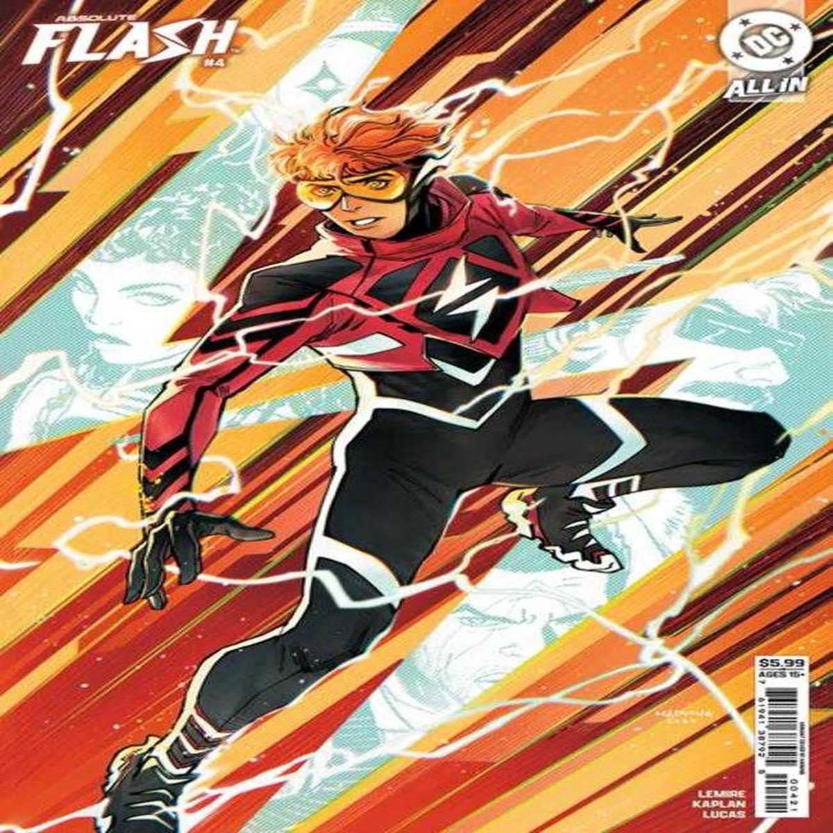 Absolute Flash #4 Cover B Haining Card Stock Variant