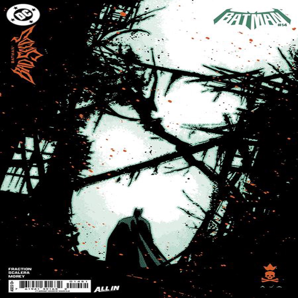 BATMAN #14 CVR J 1:25 DAVID AJA CS VAR (BATMAN BAD SEEDS) (10/7/26)