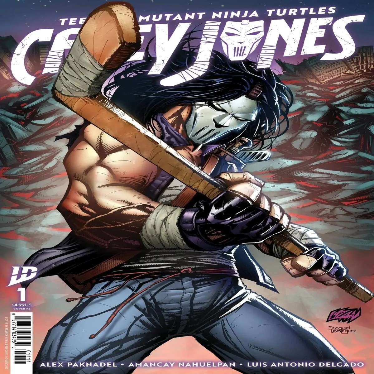 Casey Jones #1 - ECC Exclusive Franck Uzan Variant