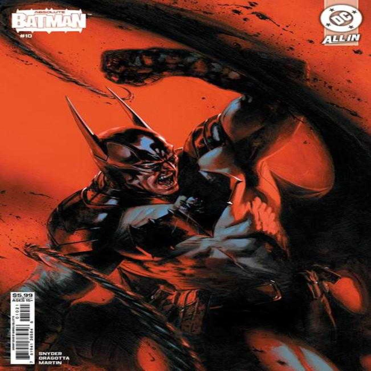 Absolute Batman #10 Cover B Gabriele Dell Otto Card Stock Variant