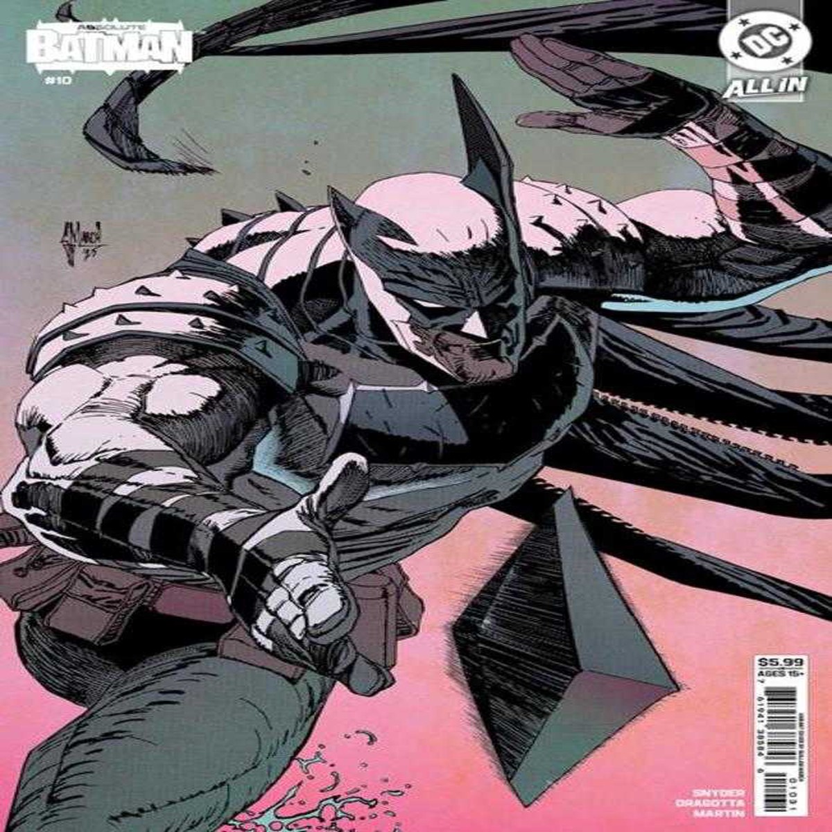 Absolute Batman #10 Cover C Guillem March Card Stock Variant