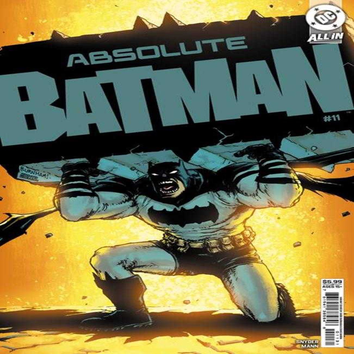 Absolute Batman #11 Cover C Chris Burnham Card Stock Variant