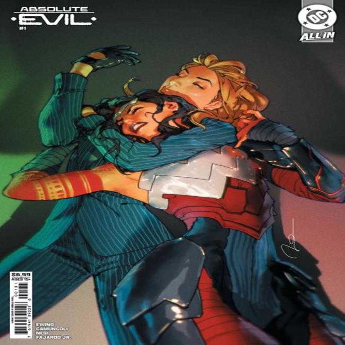 Absolute Evil #1 (One Shot) Cover C Gerald Parel Card Stock Variant