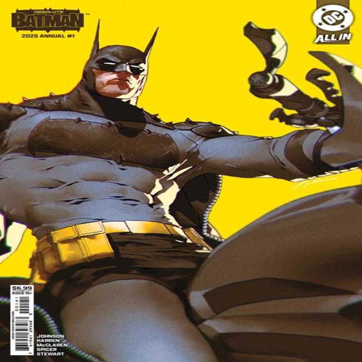 Absolute Batman 2025 Annual #1 (One Shot) Cover D Gerald Parel Card Stock Variant