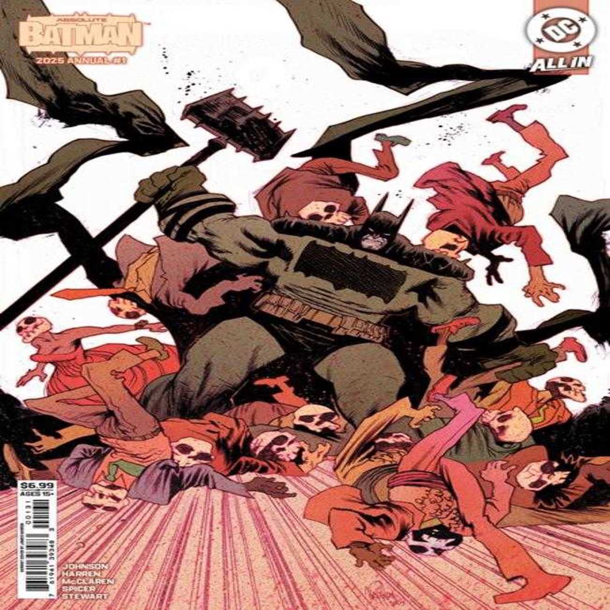 Absolute Batman 2025 Annual #1 (One Shot) Cover C James Harren Card Stock Variant