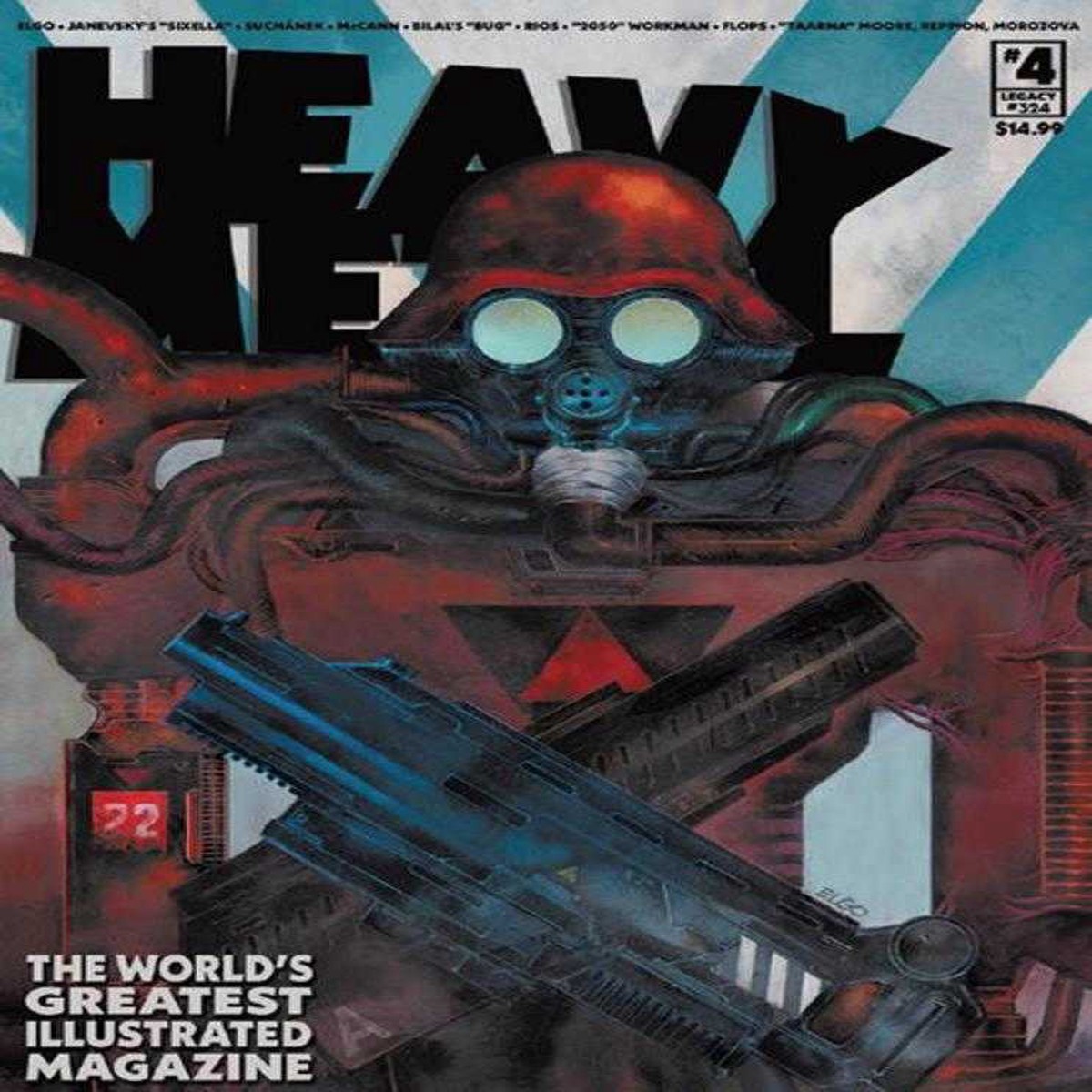 Heavy Metal Magazine #4 Cover B Elgo Variant (Mature)