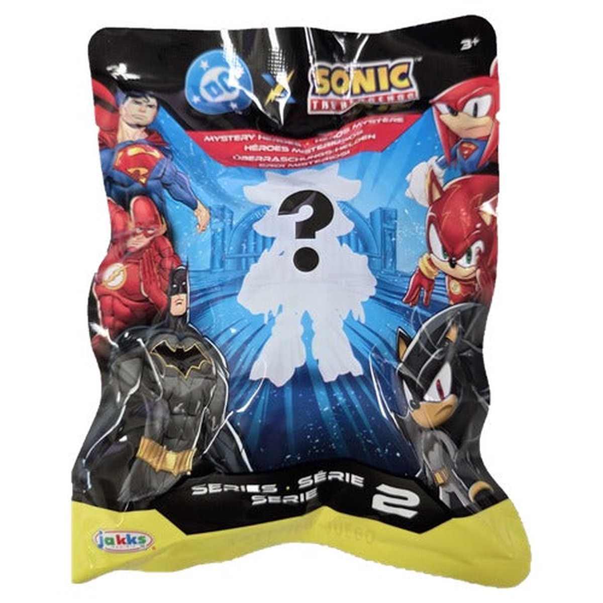 DC x Sonic the Hedgehog Wave 2 2 1/2-Inch Mini-Figure (1 Bag with 1 Mini-Figure)