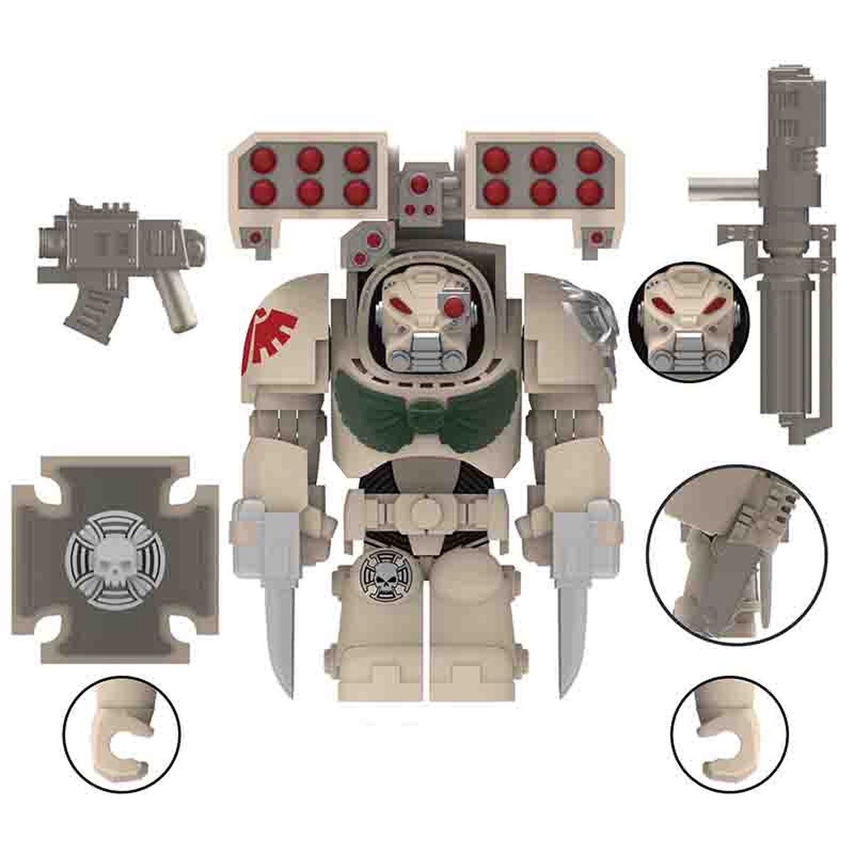 Warhammer 40,000 Dark Angels Terminator Big Minifigure