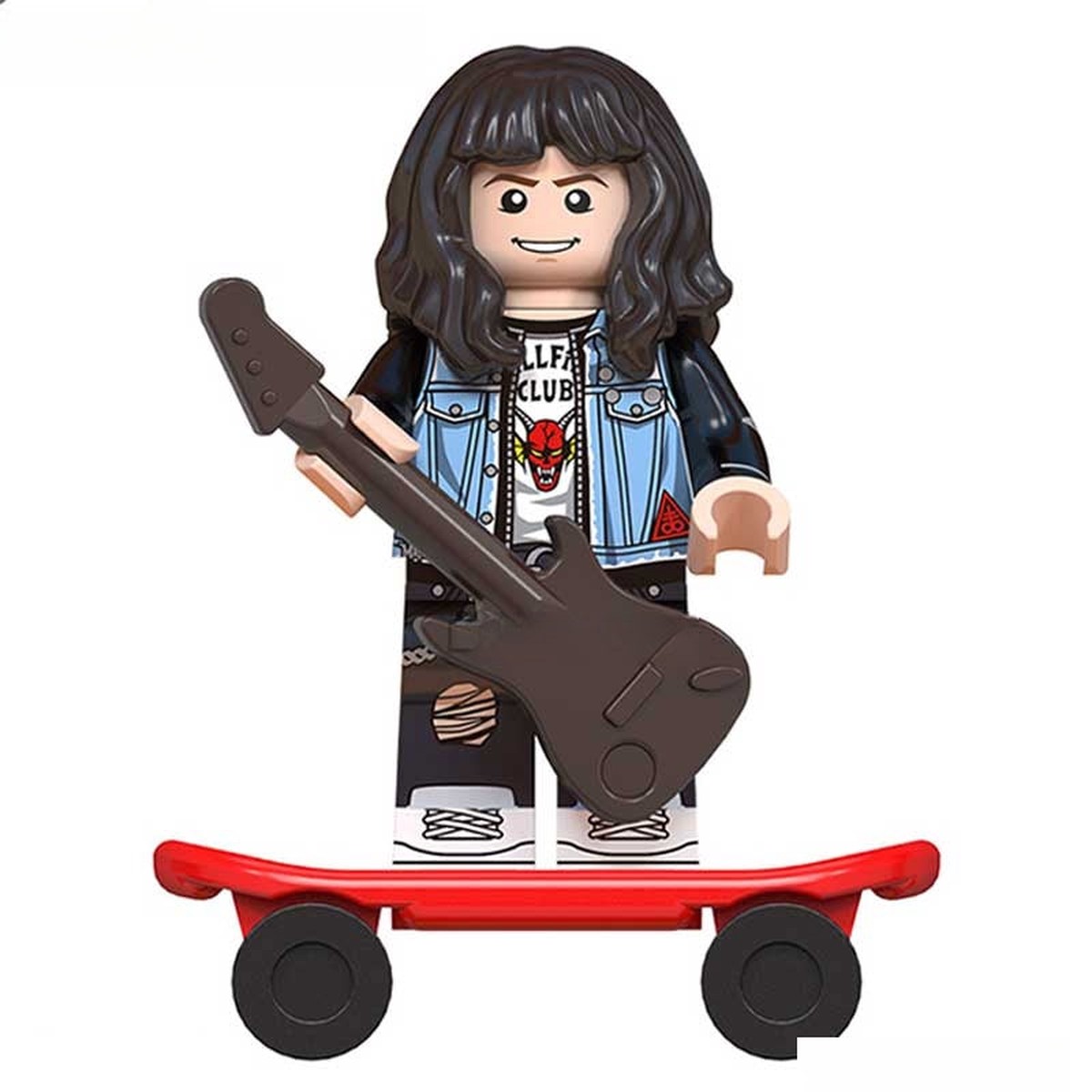 Eddie Munson Stranger Things Minifigure Toy