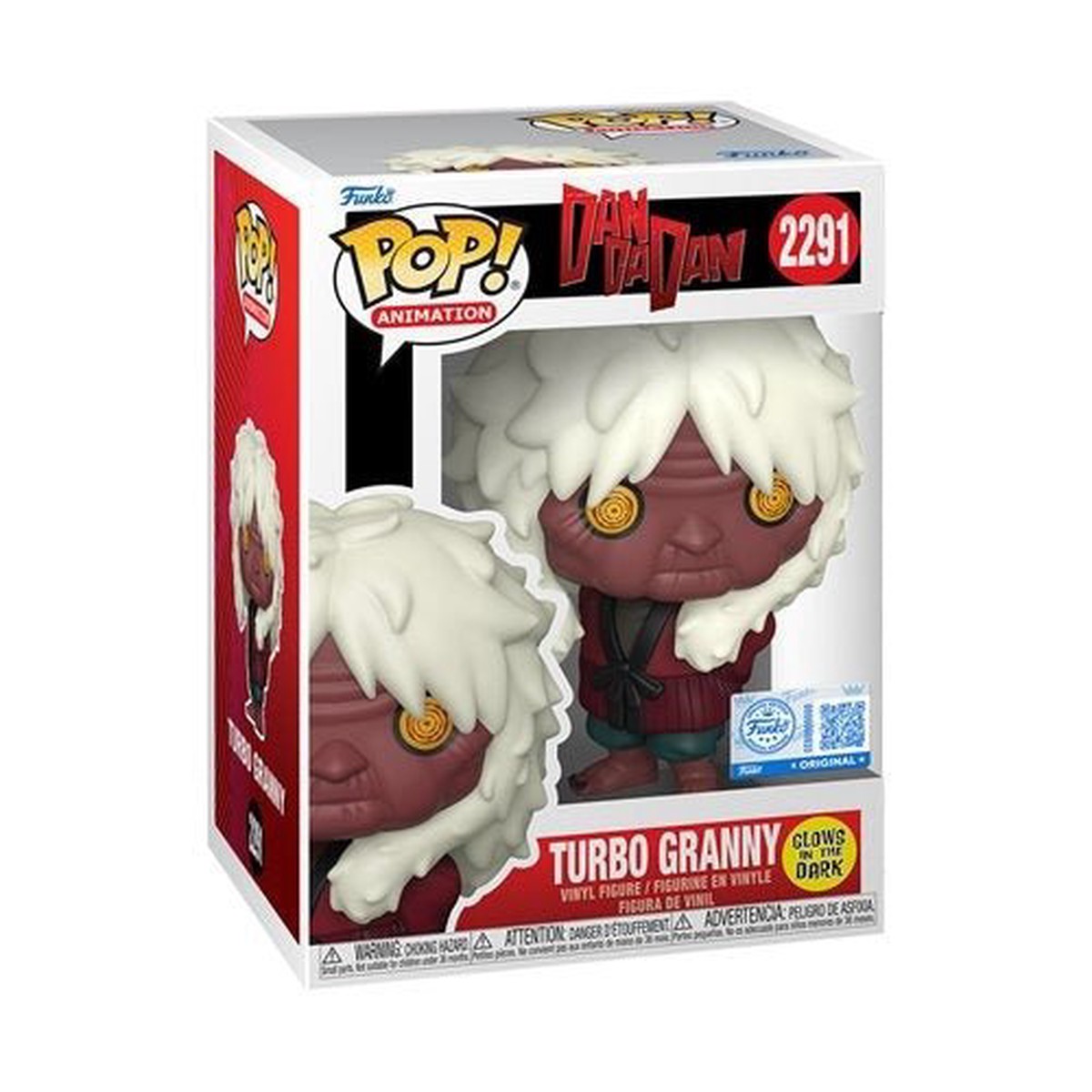 Funko Pop! 2291 Animation - Dandadan Turbo Granny Glow-in-the-Dark Vinyl Figure