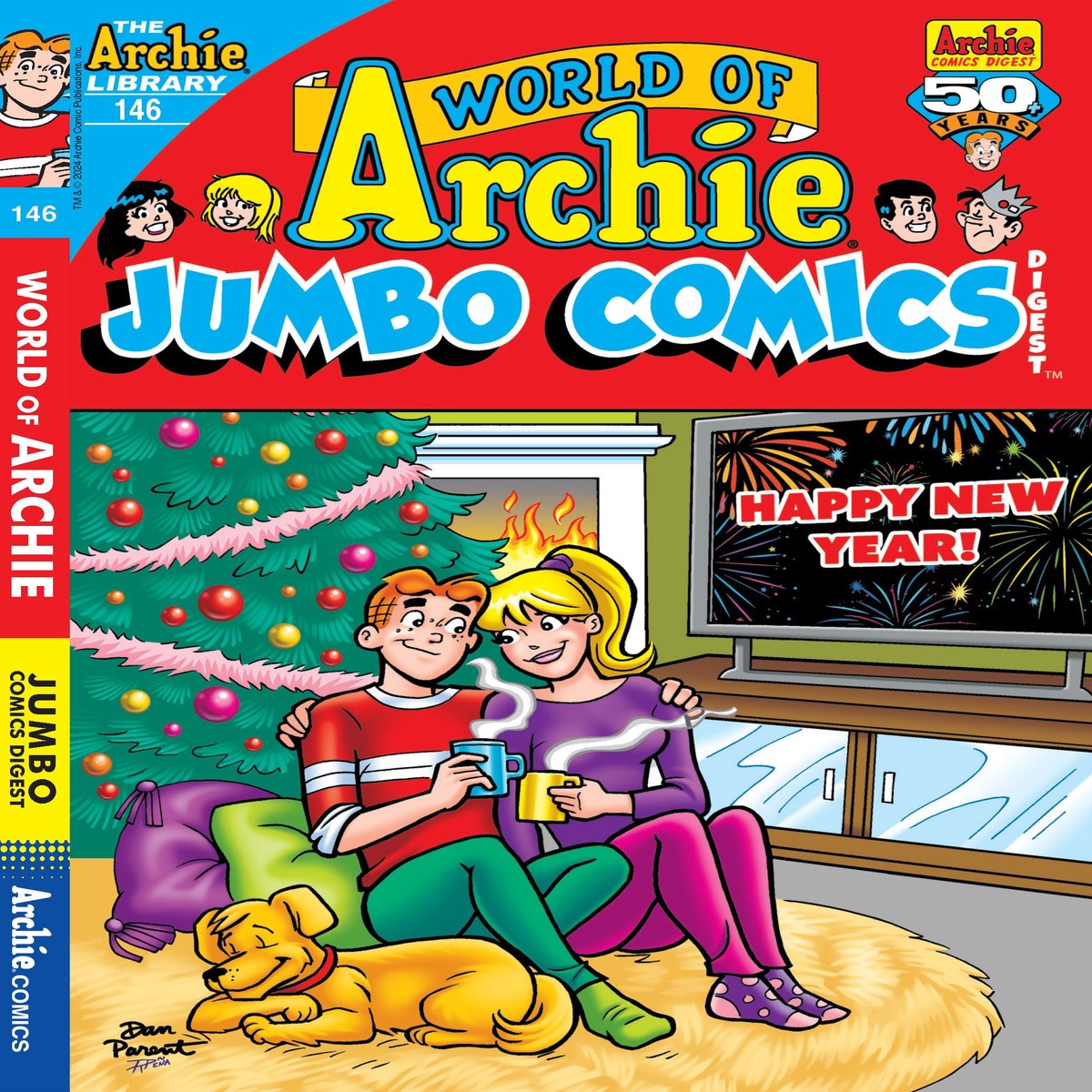 World Of Archie Jumbo Comics - Issue 146: New Year's Nightmare As Archie, Sabrina & Friends' Face Ice Witches During The Ball Drop In Times Square, Will This New Year's Bash Be A New Year'