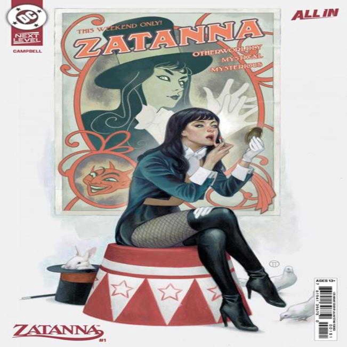 Zatanna (2026) #1 Cover G 1 in 25 Tedesco (RELEASES 4/29/26)