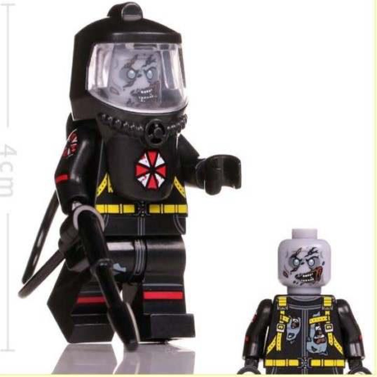 Resident Evil Hazmat Zombie Minifigure