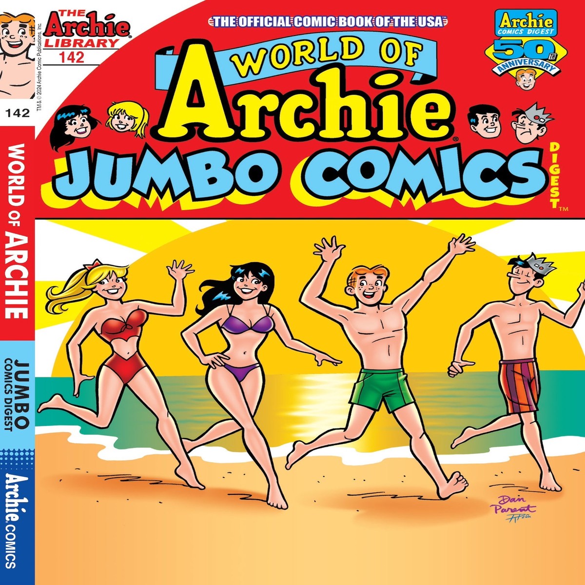 World Of Archie Jumbo Comics - Archie & The Gang Uncover Riverdale Beach's Haunted History, Ghost Surfers & Disappearing items Have Everyone On Edge, Are The Hang Ten Hauntings Real?