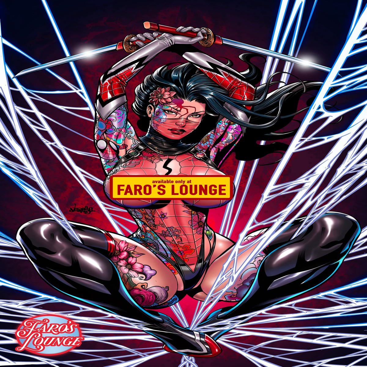 AracKnight Chapter 2 Yakuza Silk Topless LTD Cover | Faro's Lounge