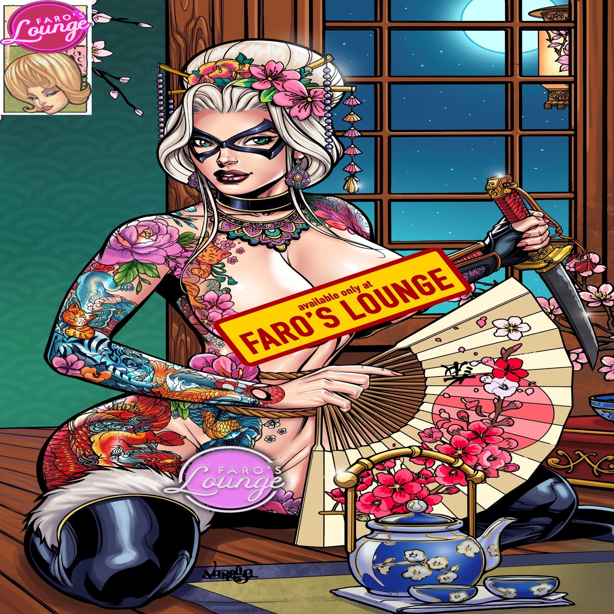 AracKnight Chapter 1 Yakuza Black Cat Mature Cover | Faro's Lounge
