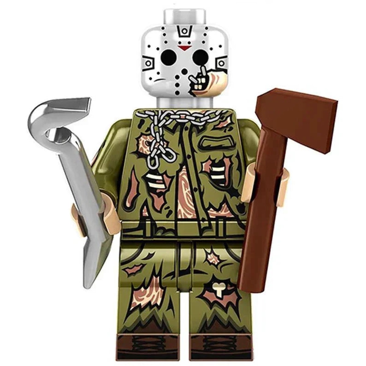 Jason Voorhees Friday The 13th Minifigure Custom Horror Toys 3