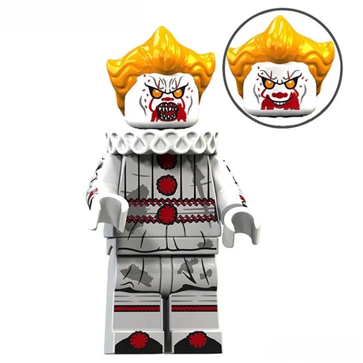 Pennywise Stephen King's IT 2017 Minifigure Custom Horror Toys 3
