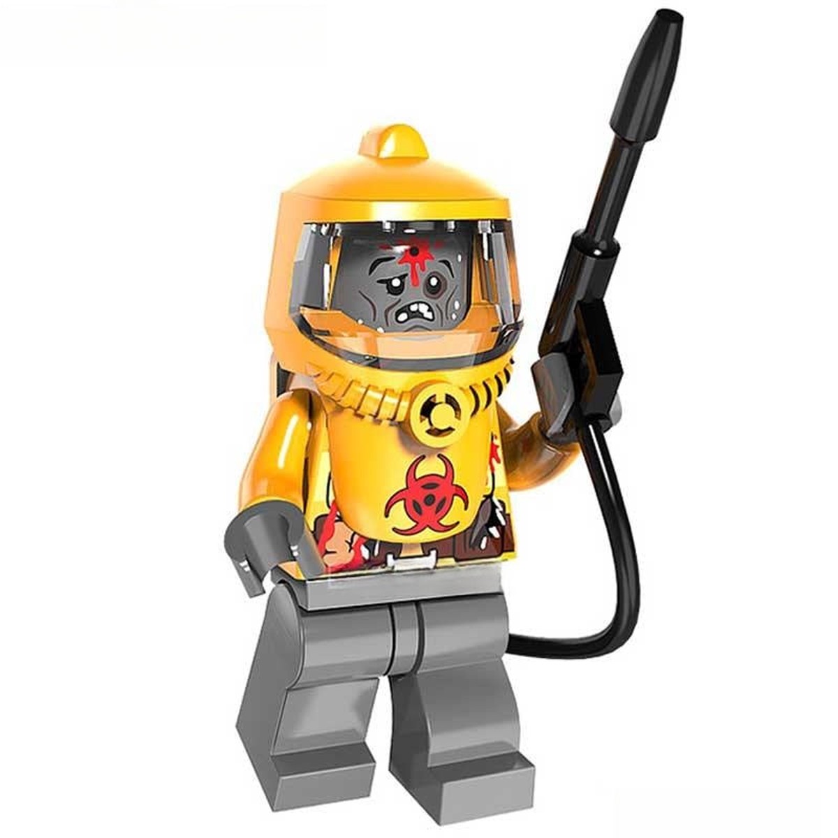 Resident Evil Hazmat Suit Zombie Horror Minifigure