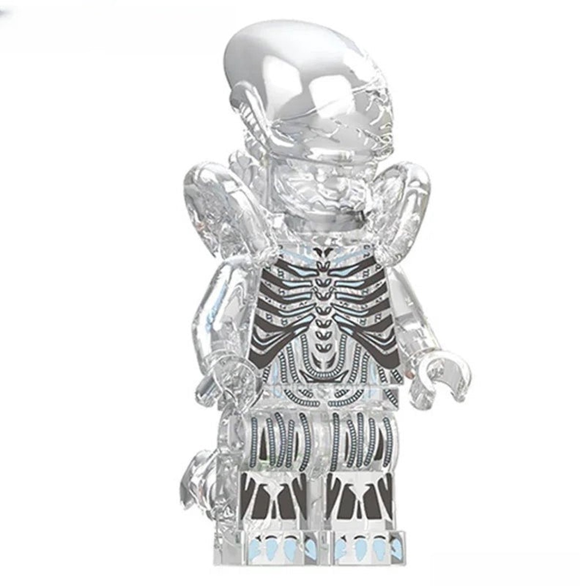 Alien Xenomorph Transparent Minifigure