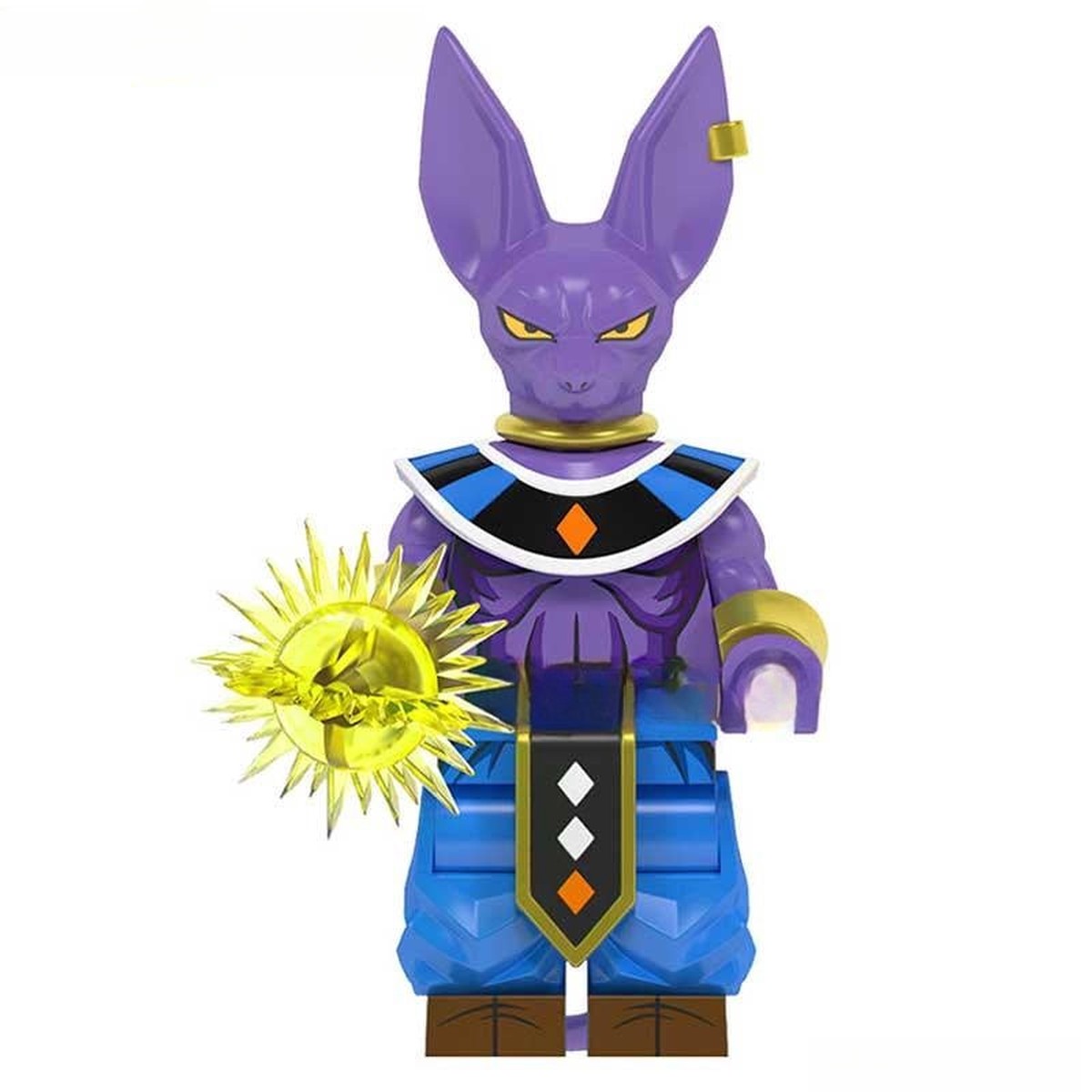 Beerus Dragon Ball Z Minifigure Custom Anime Toys 2