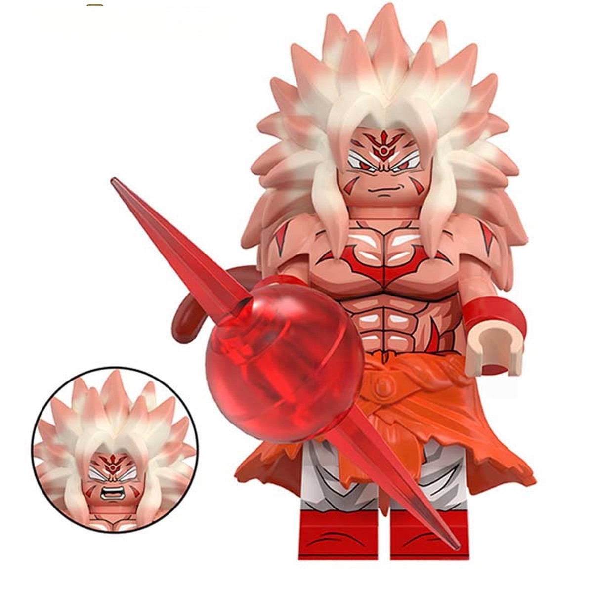 Broly Super Saiyan 5 Dragon Ball Z Super Minifigure Best Custom Anime Toys
