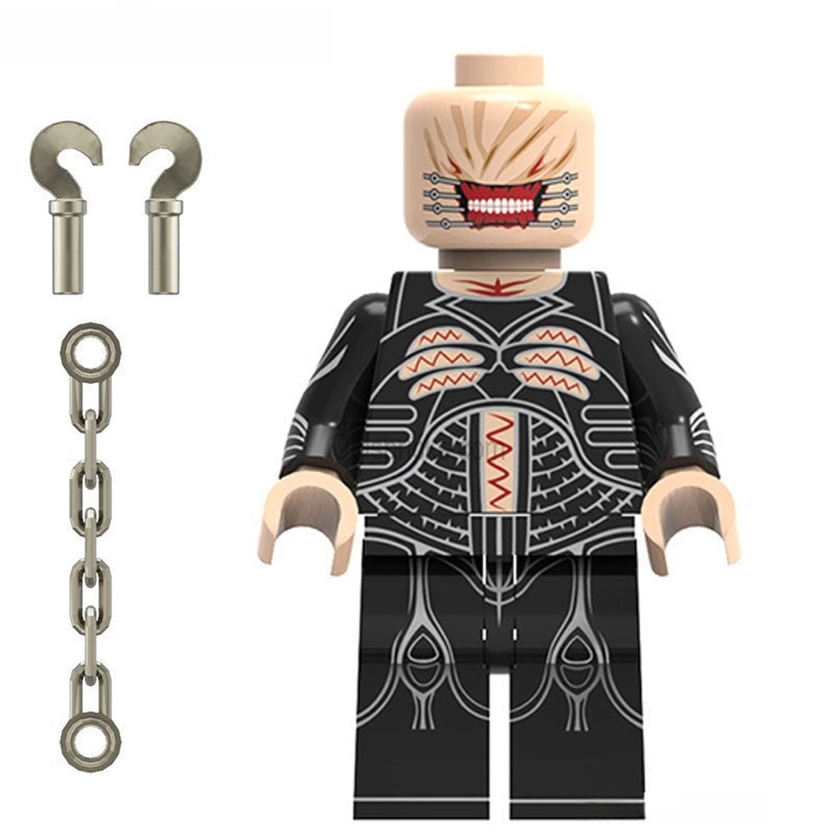 Chatterbox Cenobite from Hellraiser Minifigure Custom Horror Toys