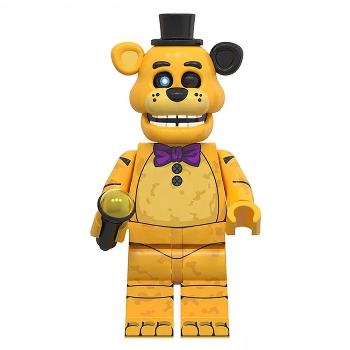 Five Nights At Freddys Golden Freddy Minifigure Toy