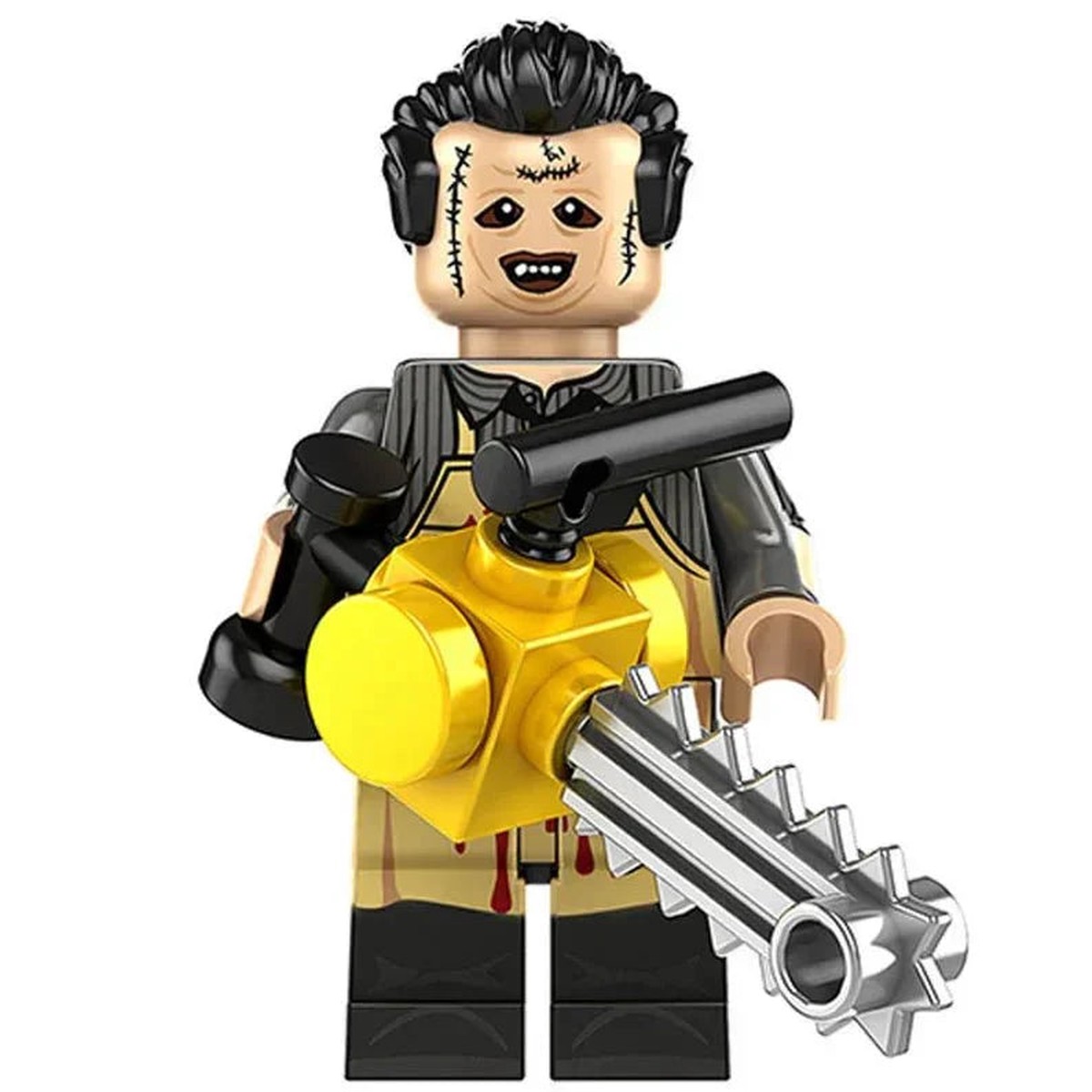 Leatherface Texas Chainsaw massacre Minifigure Custom Horror Toys 2