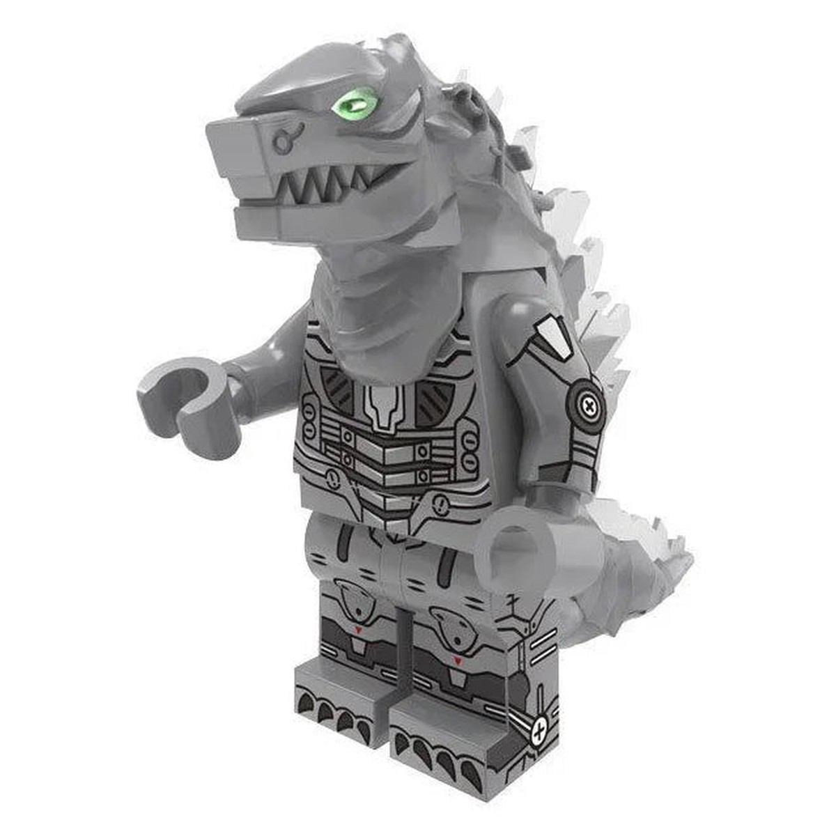 MechaGodzilla kaiju Minifigure Custom horror Toys