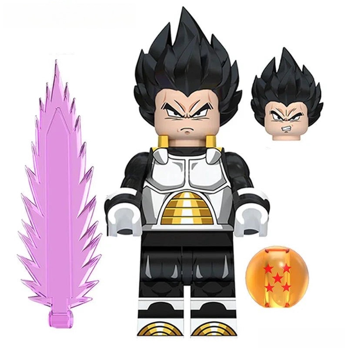 Xeno Vegeta Dragon Ball Z Best Minifigure Custom Anime Toys 7