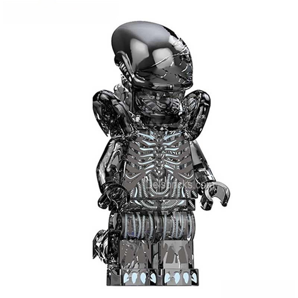 Alien Xenomorph Transparent Black Minifigure