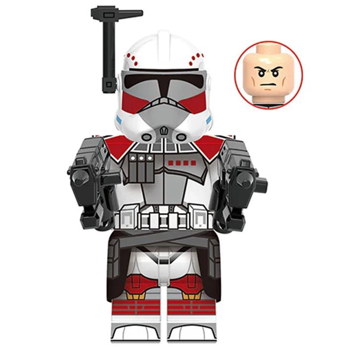 ARC Clone Commander Hammer Minifigure ustom Toys