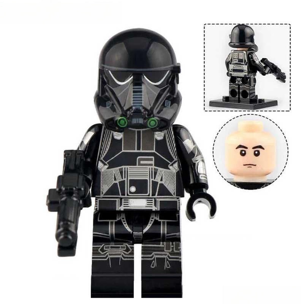 Death Trooper Lego Star Wars Minifigures Custom Toys Collectible Star Wars Action Figure 1
