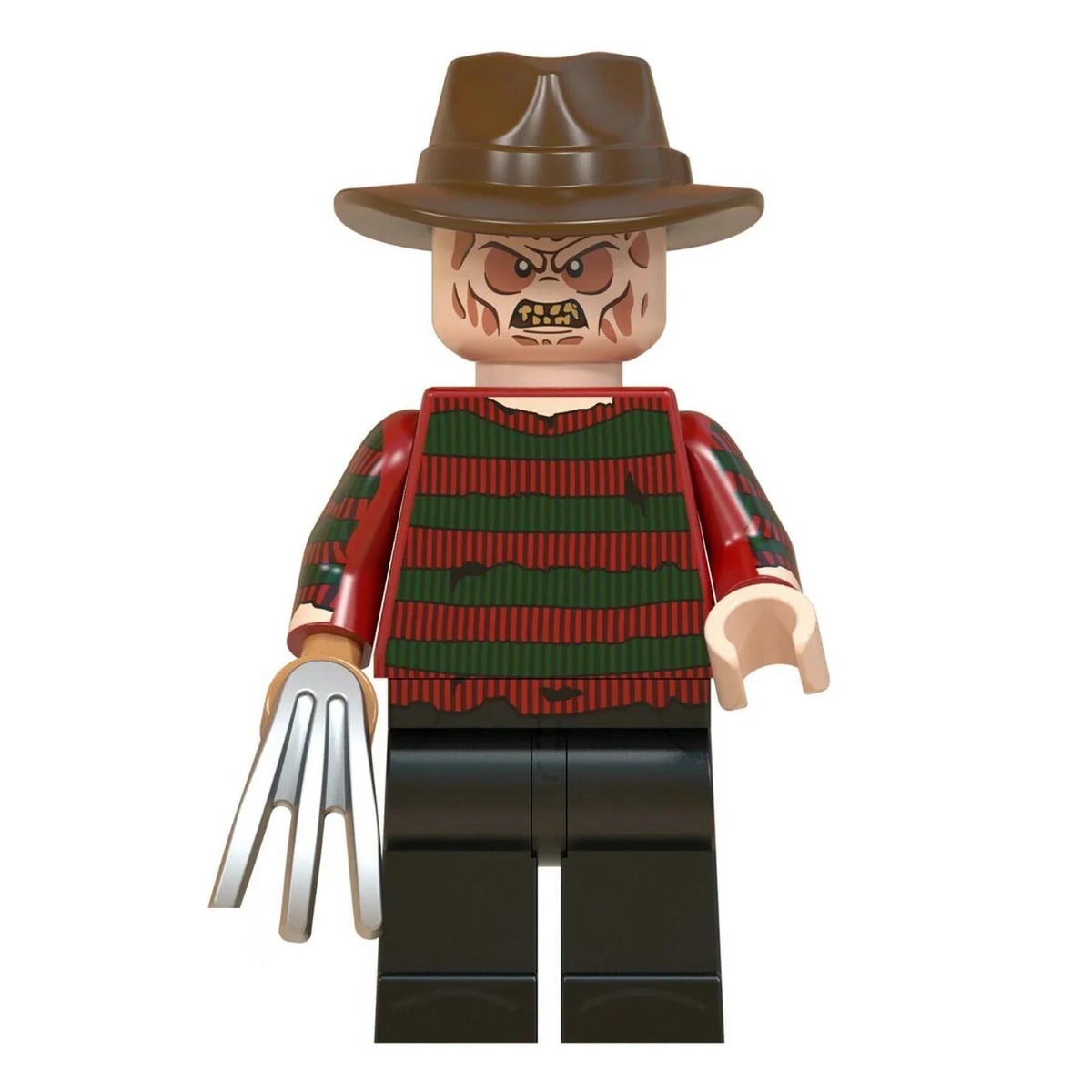 Freddy Krueger Nightmare on Elm Street Minifigure Custom Horror Toys 1