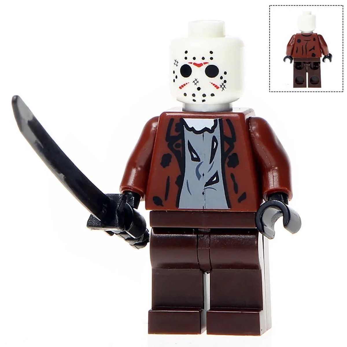 Jason Voorhees Friday The 13th - Minifigure Custom Horror Toys 2