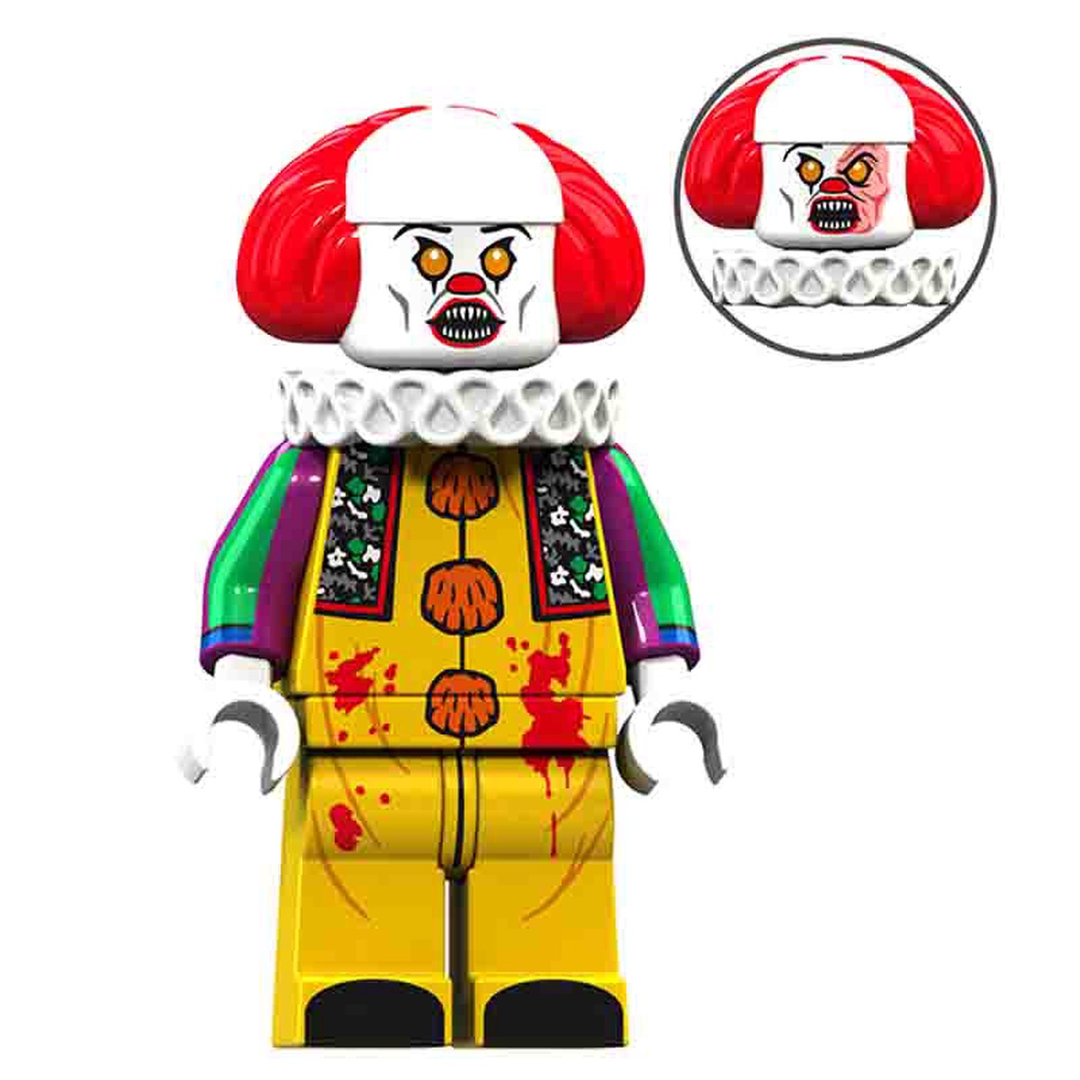 Pennywise Stephen King's IT 1990 Minifigure Custom Horror Toys 1