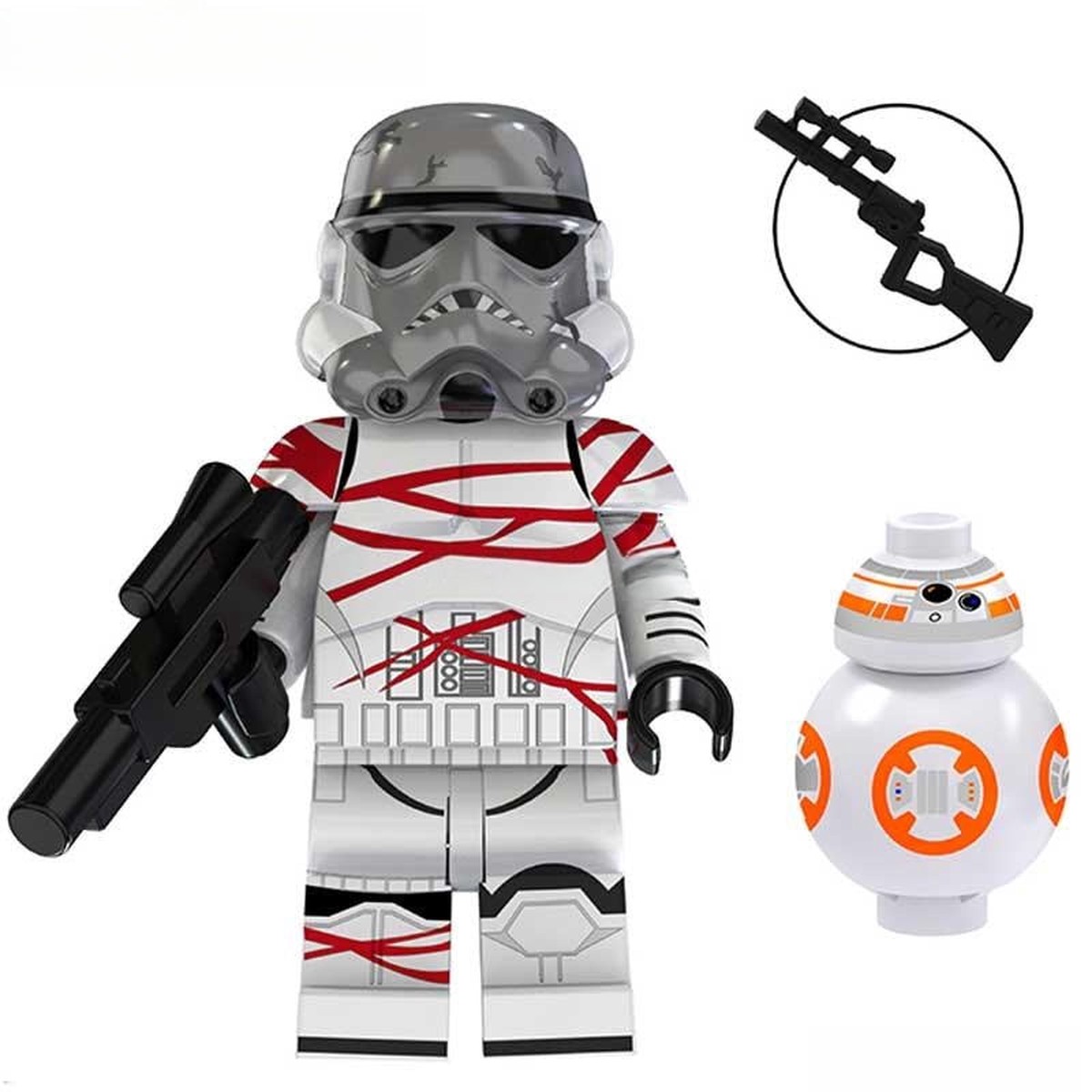 Thrawn's Night Troopers Lego Star Wars Minifigures Custom Toys Elite Dark Trooper Collectible Figure 5