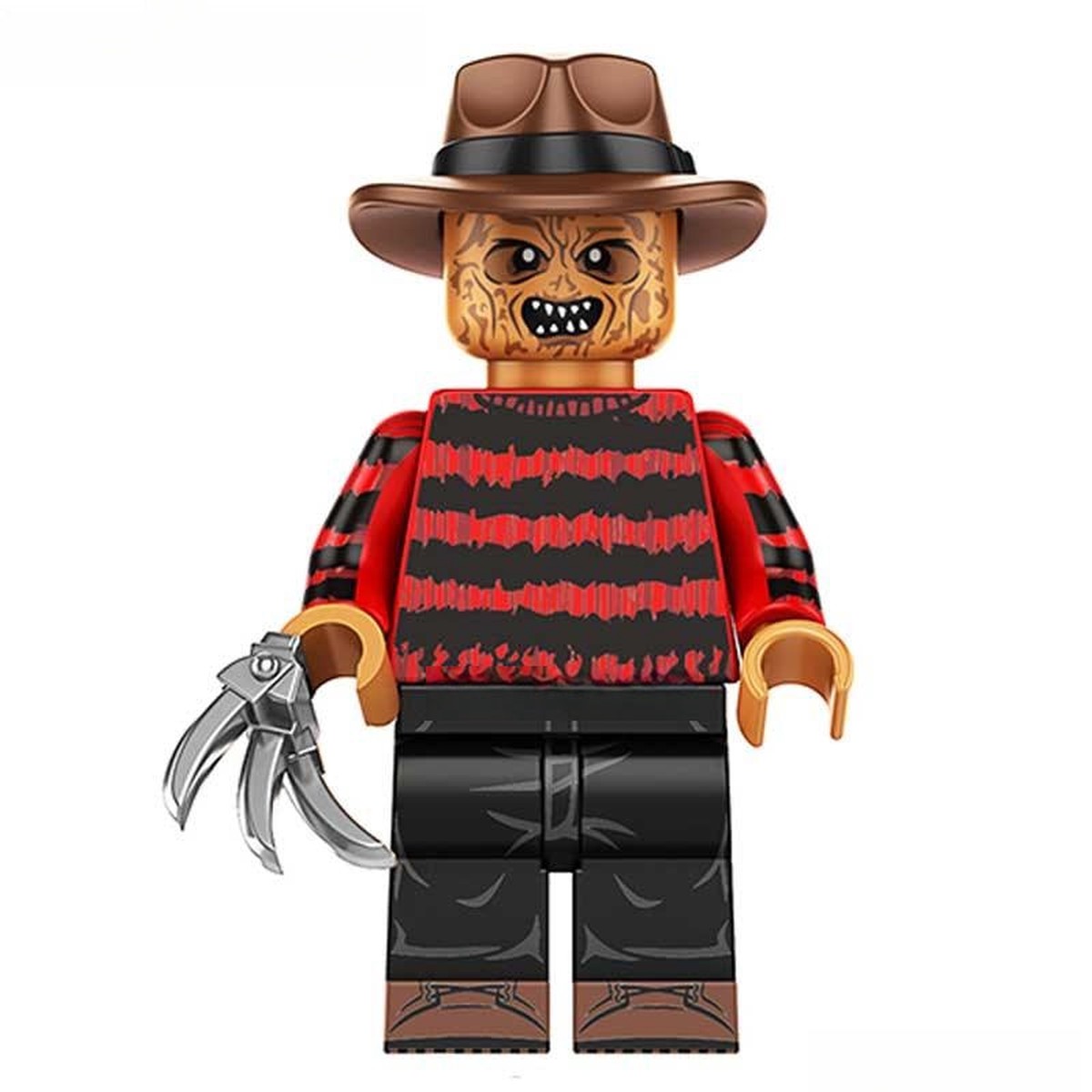 Freddy Krueger Nightmare on Elm Street Minifigure Custom Horror Toys 2