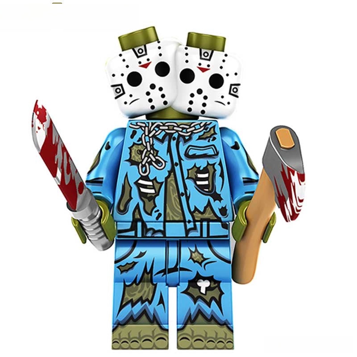 Jason Voorhees Friday The 13th - Minifigure Custom Horror Toys 6