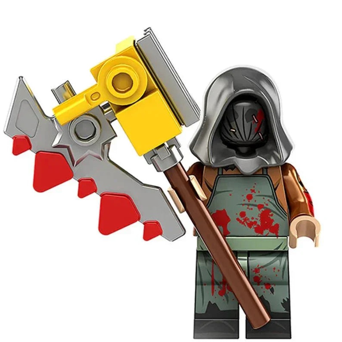 Resident Evil Butcher Zombie Minifigure Custom Horror Toys