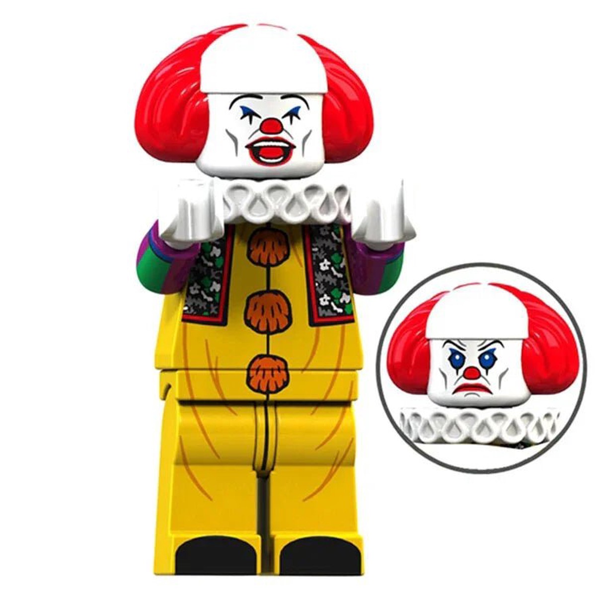 Pennywise Stephen King's IT 1990 Minifigure Custom Horror Toys 2