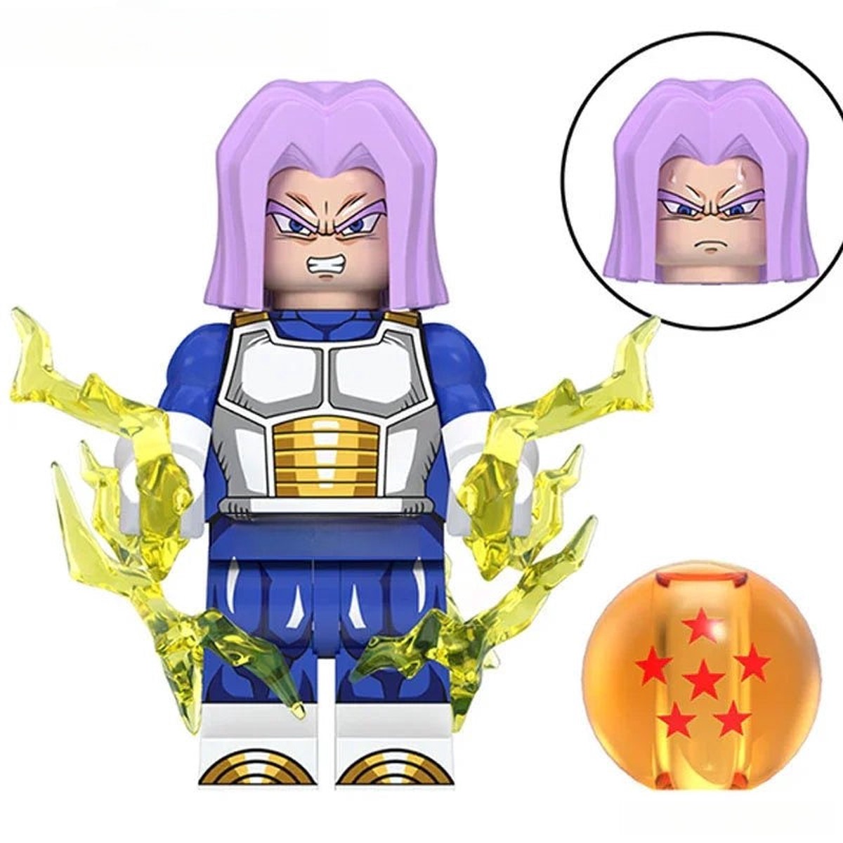 Trunks Dragon Ball Z Super Saiyan Minifigure 4