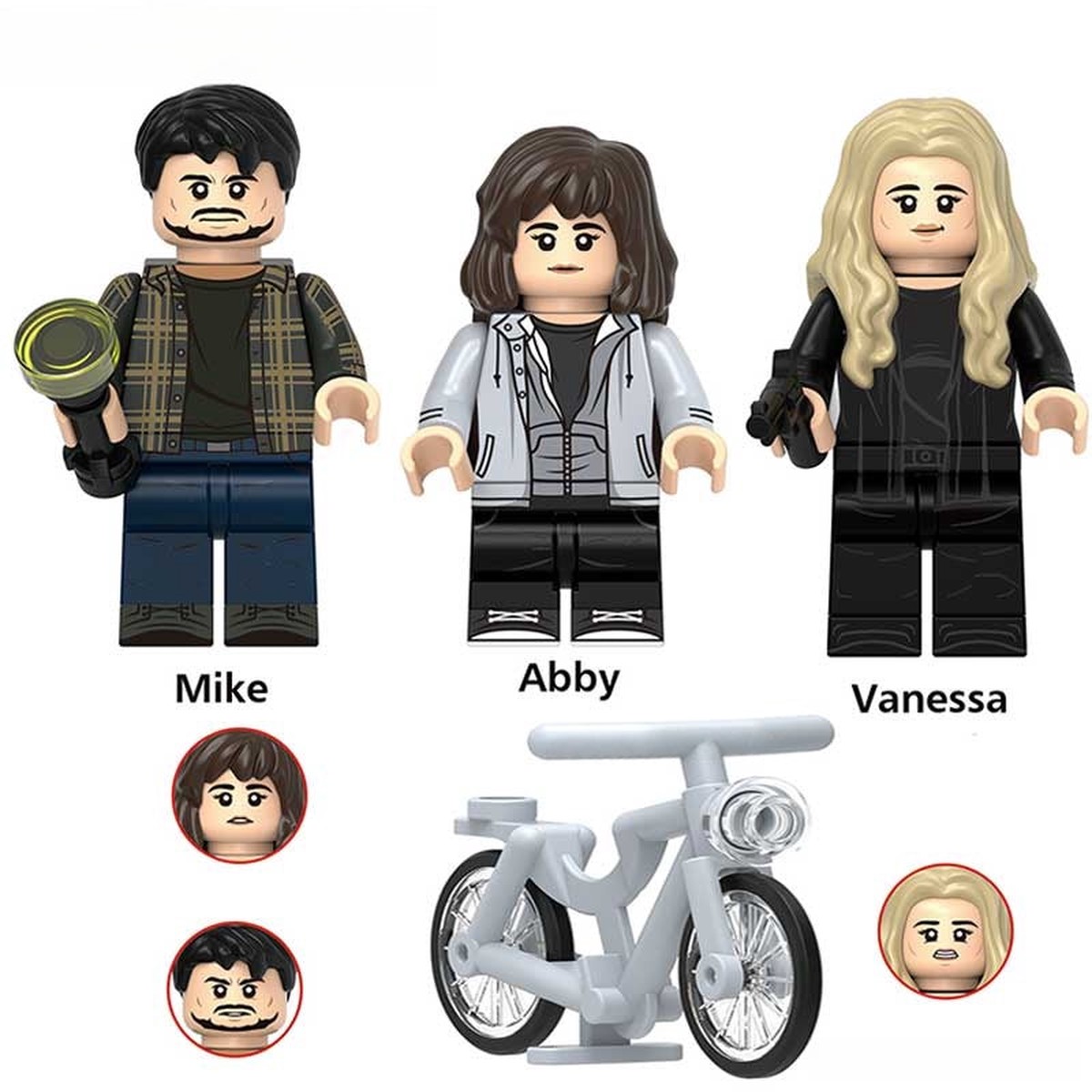 Five Nights At Freddys part 2 Mike, Vanessa & Abbey Minifigure set