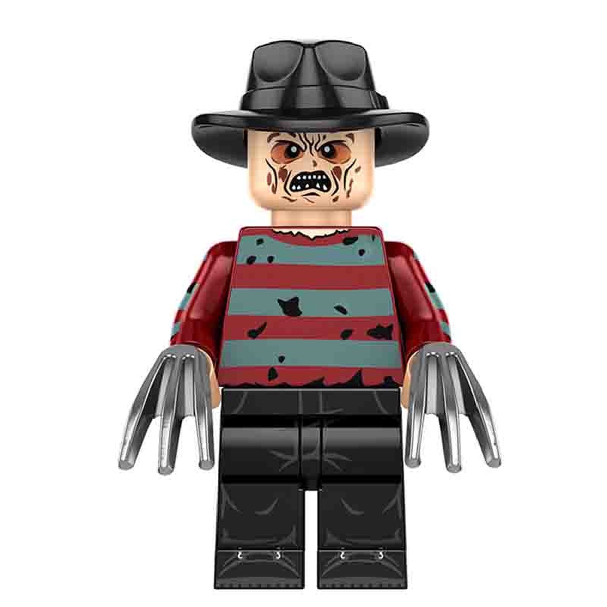 Freddy Krueger Nightmare on Elm Street Minifigure Custom Horror Toys 3
